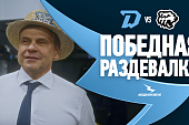 Победная раздевалка после матча с «Трактором». Квартальнов после 600-й победы в КХЛ в шляпе лепшага