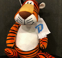 Тигр с шарфом Динамо (4438)